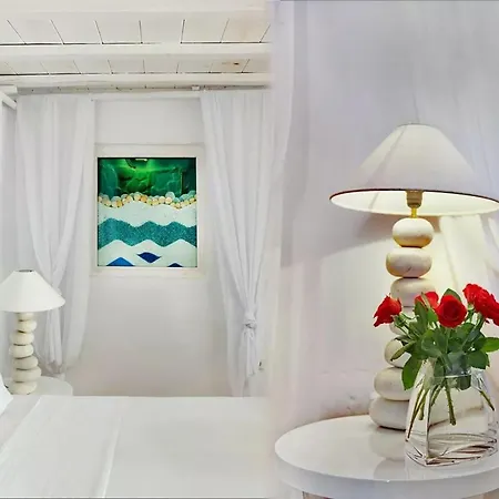 Opulant Mykonos - 5 Bedrooms - Stunning Sea Views To Tinos - Kastro Aside Φανάρι